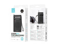 Techancy MJ2924 Radio portatil FM AM com sintonia manual entrada fone 3.5mm pilhas AA*2 nao incluidas Preto